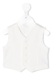 slim-fit tailored waistcoat