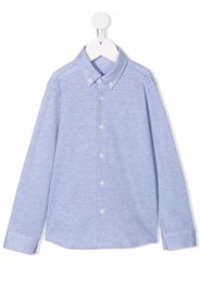 Il Gufo classic button down shirt - Blu