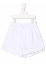 Il Gufo high-rise track shorts - Bianco