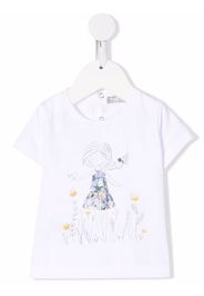 Il Gufo graphic-print short-sleeved T-shirt - Bianco