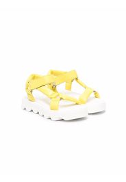 Il Gufo chunky open-toe sandals - Giallo