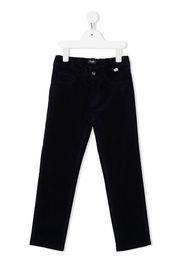 Il Gufo straight-leg trousers - Blu