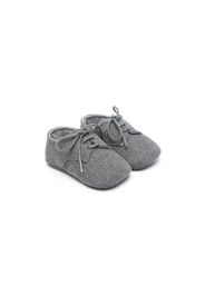 Il Gufo lace-up pre-walker shoes - Grigio