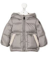 IL GUFO hooded padded jacket - Grigio