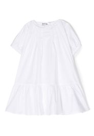 Il Gufo flared hem dress - Bianco