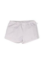 Il Gufo Shorts a righe - Toni neutri