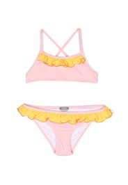 Il Gufo Bikini con ruches - Rosa