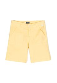 Il Gufo straight-leg tailored shorts - Giallo