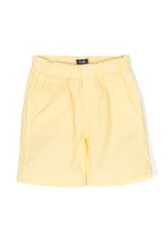 Il Gufo elasticated-waist stretch-cotton shorts - Giallo