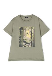 Il Gufo T-shirt con stampa - Verde