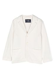 Il Gufo notched-collar single-breasted blazer - Bianco