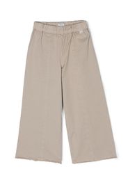 Il Gufo raw-cut wide-leg trousers - Toni neutri