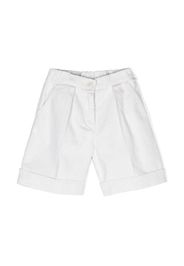 Il Gufo elasticated-waistband casual shorts - Toni neutri