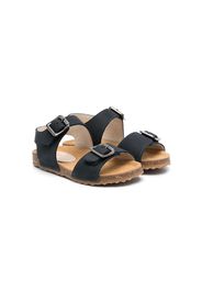 Il Gufo open-toe leather sandals - Blu