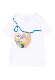 Il Gufo graphic-print cotton T-shirt - Bianco