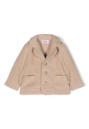 Il Gufo button-up notched-lapels coat - Toni neutri