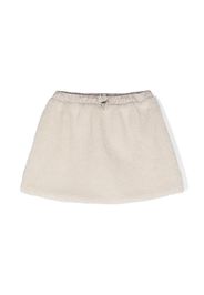 Il Gufo panelled drawstring skirt - Toni neutri