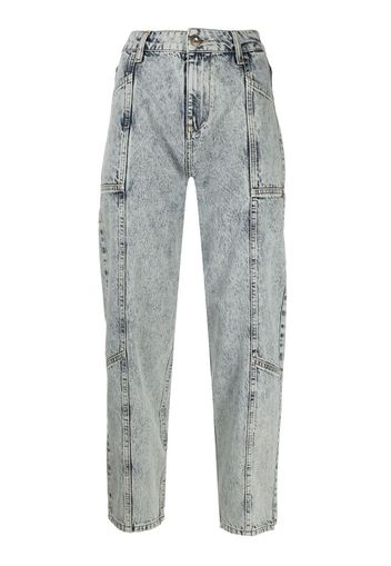 In The Mood For Love Jeans a vita alta - Blu