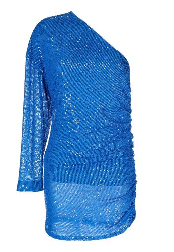 In The Mood For Love Abito corto Alexandra con paillettes - Blu