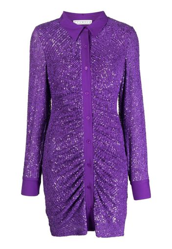 In The Mood For Love sequin-embellished button-up dress - Viola