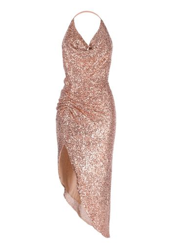 In The Mood For Love Pauline sequin dress - Marrone