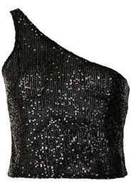 In The Mood For Love Top asimmetrico Elin - Nero