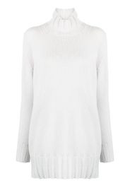 Incentive! Cashmere high-neck cashmere jumper - Grigio