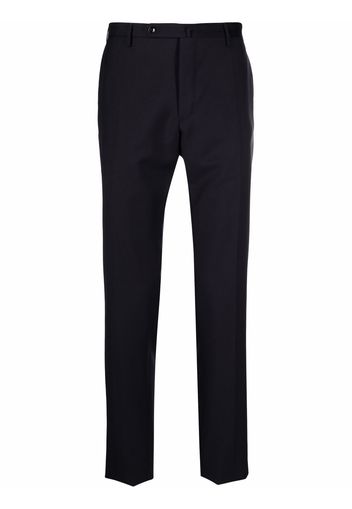 Incotex cotton-virgin wool blend chinos - Blu