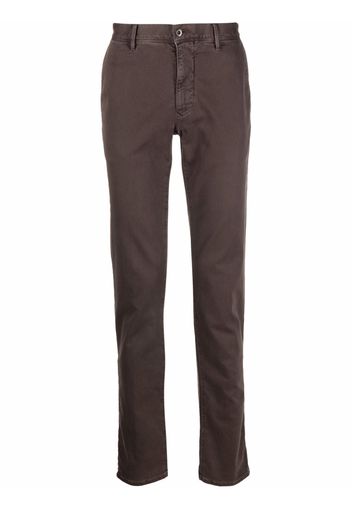 Incotex straight-leg trousers - Marrone