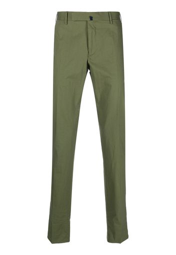Incotex slim-fit tailored trousers - Verde