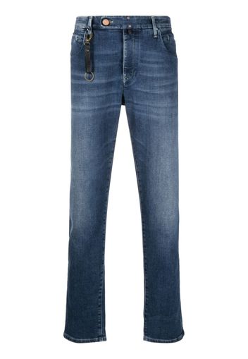 Incotex straight-leg denim jeans - Blu