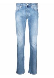 Incotex mid-rise skinny jeans - Blu