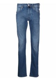 Incotex mid-rise skinny jeans - Blu