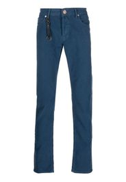 Incotex straight-leg keyring jeans - Blu