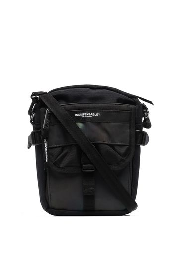 INDISP BUDDY AURORA SHLDR BAG BLK GRY