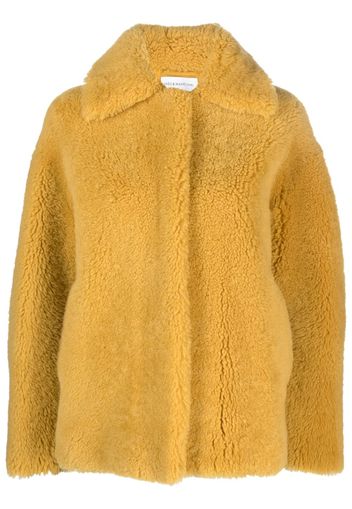 Inès & Maréchal Nelly shearling jacket - Giallo