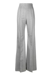 Ioana Ciolacu pinstripe-print wide-leg trousers - Grigio