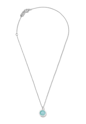 diamond mini pendant necklace