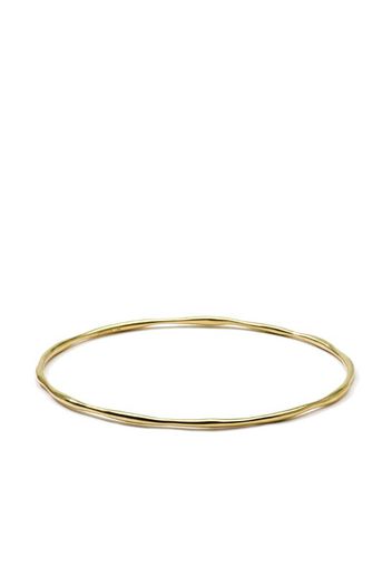 18kt yellow gold Squiggle bangle bracelet