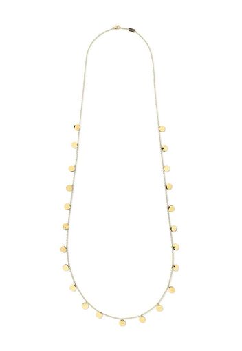18kt yellow gold Paillette necklace