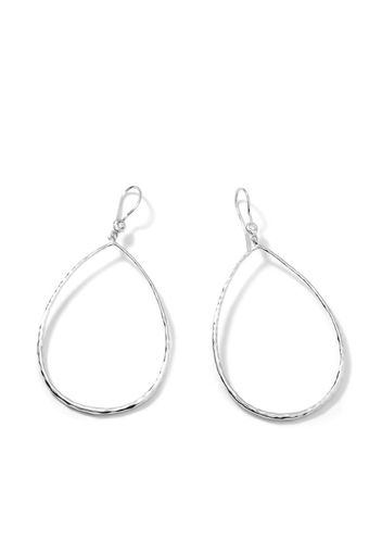 sterling silver and diamond Teardrop earrings