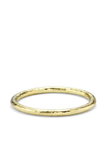 IPPOLITA 18kt yellow gold large hammered Classico bangle - Oro