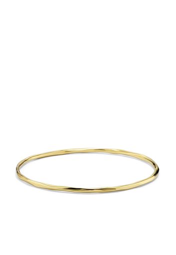 IPPOLITA 18kt yellow gold thin faceted Classico bangle - Oro