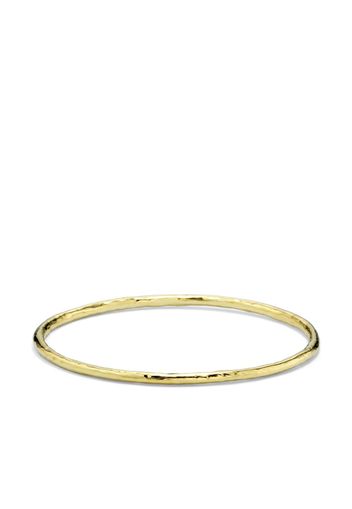 IPPOLITA 18kt yellow gold small hammered Classico bangle - Oro