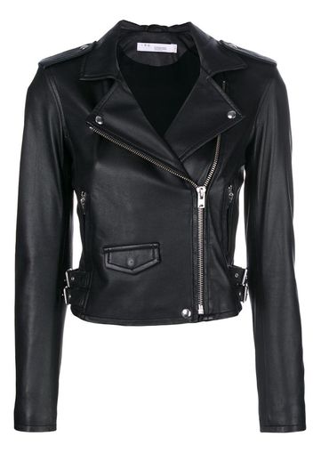 Giacca biker crop