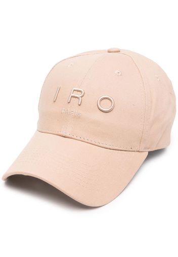 IRO Greb embroidered-logo cap - Toni neutri