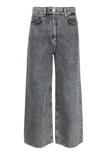 IRO cropped high-waisted jeans - Grigio