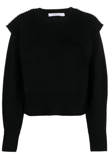 IRO layered wool jumper - Nero