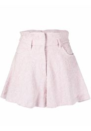 IRO herringbone weave mini shorts - Rosa