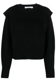 IRO layered wool jumper - Nero